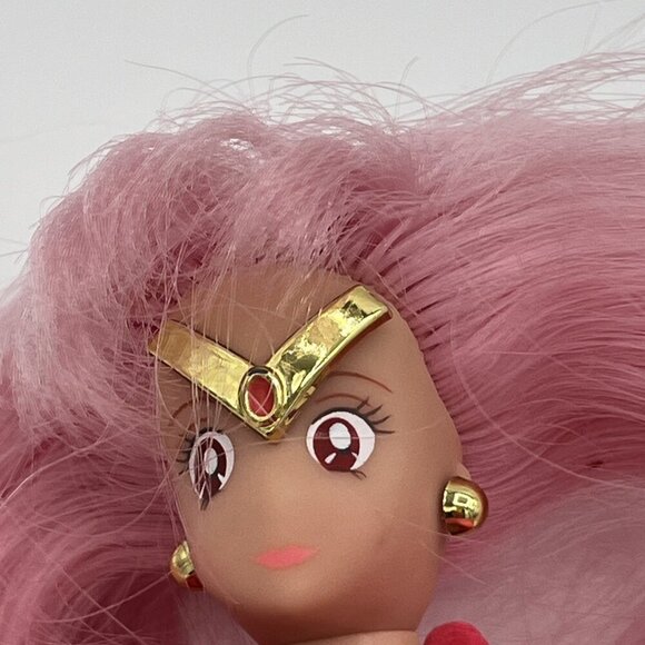 Sailor Moon Chibiusa Deluxe Adventure Doll Toei 1996 Vintage 9.5" HTF - Picture 12 of 12